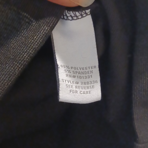 Charlotte Russe Black foil pattern mini skirt XS - Picture 7 of 8